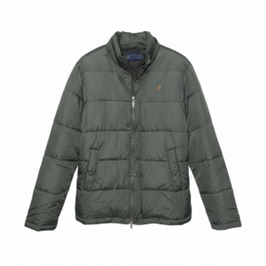 GREEN PUFFER JACKET