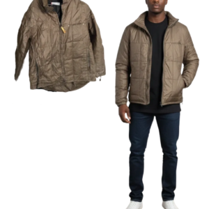 Men’s Light Brown Puffer Jacket