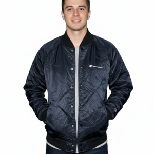Men’s Blue Logo Varsity Jacket