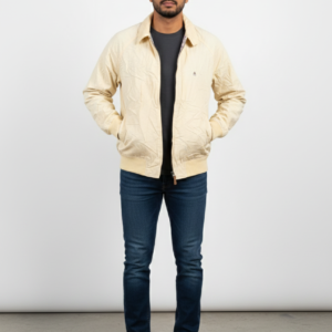 UrbanFlex Men’s Lightweight Jacket – Cream
