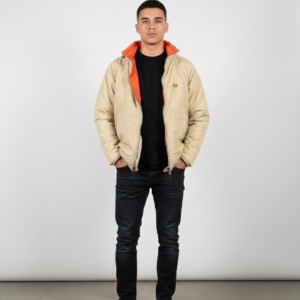 Urban Flip Reversible Jacket – Beige/Orange